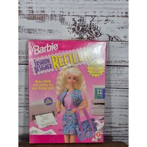 Barbie Fashion Designer Software Refill Kit 1997 Sealed